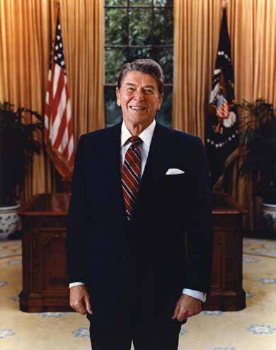 Ronald Reagan, official portrait