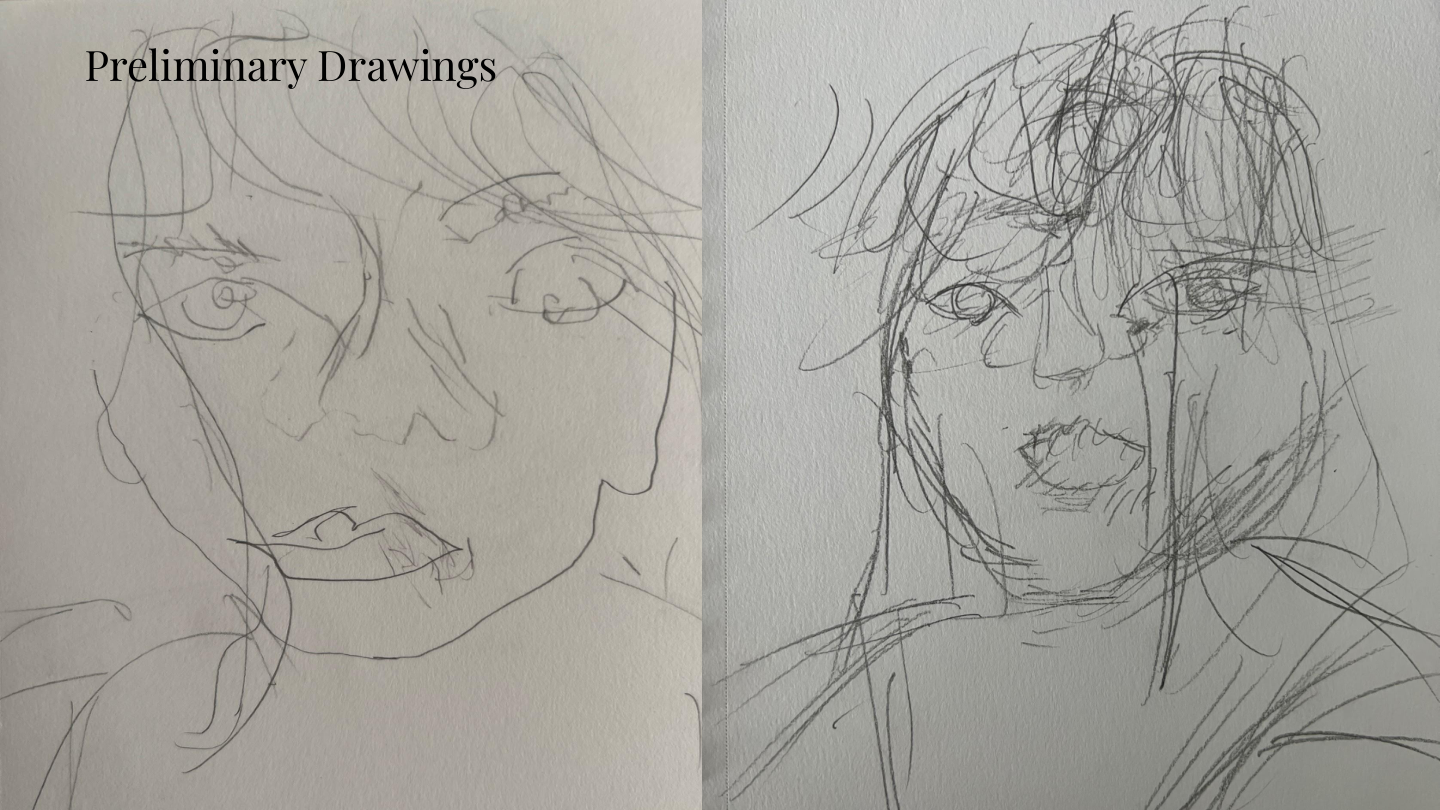 Preliminary Drawings — portrait sketches