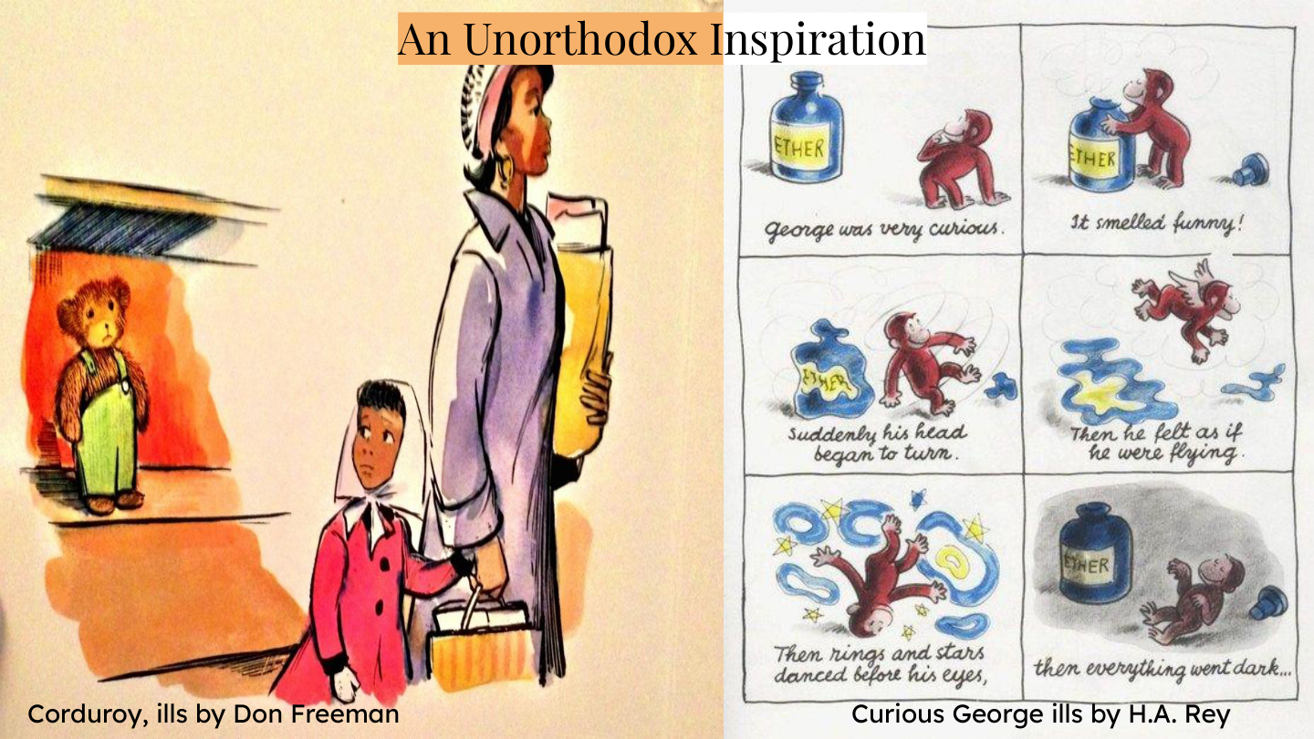 An Unorthodox Inspiration — Corduroy and Curious George