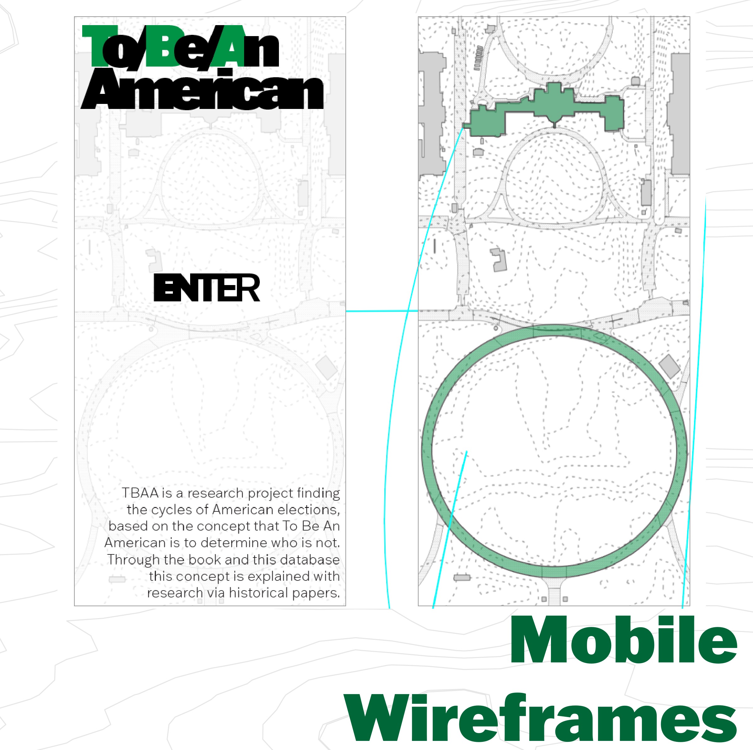 Mobile wireframes